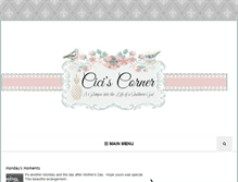 Tablet Screenshot of ciciscorner.com